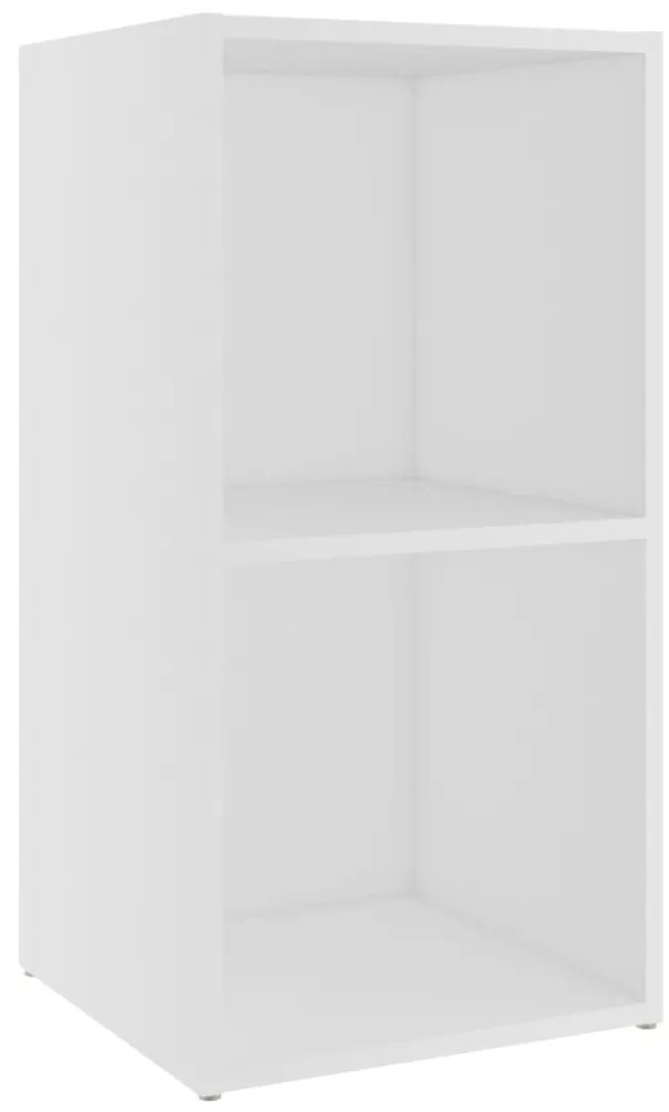 Móveis de TV 2 pcs 72x35x36,5 cm derivados de madeira branco
