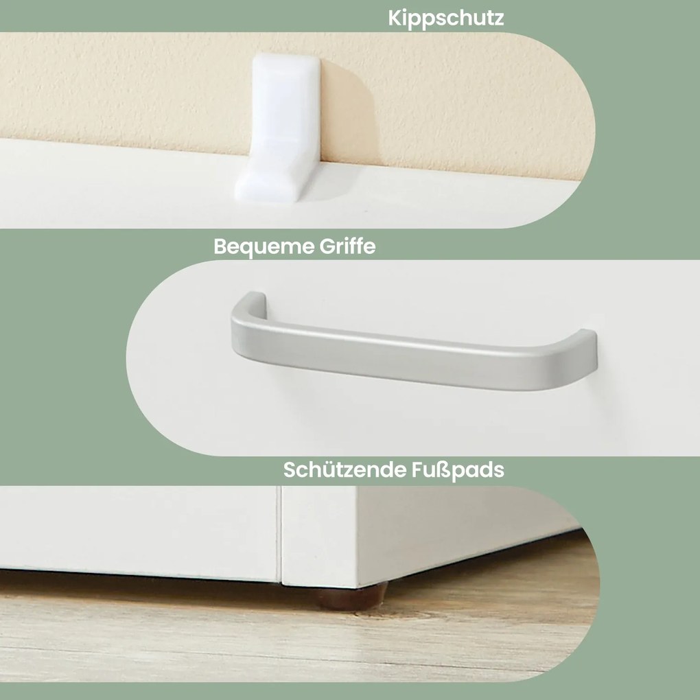 Sapateira com gavetas 60 x 24 x 120 cm branco