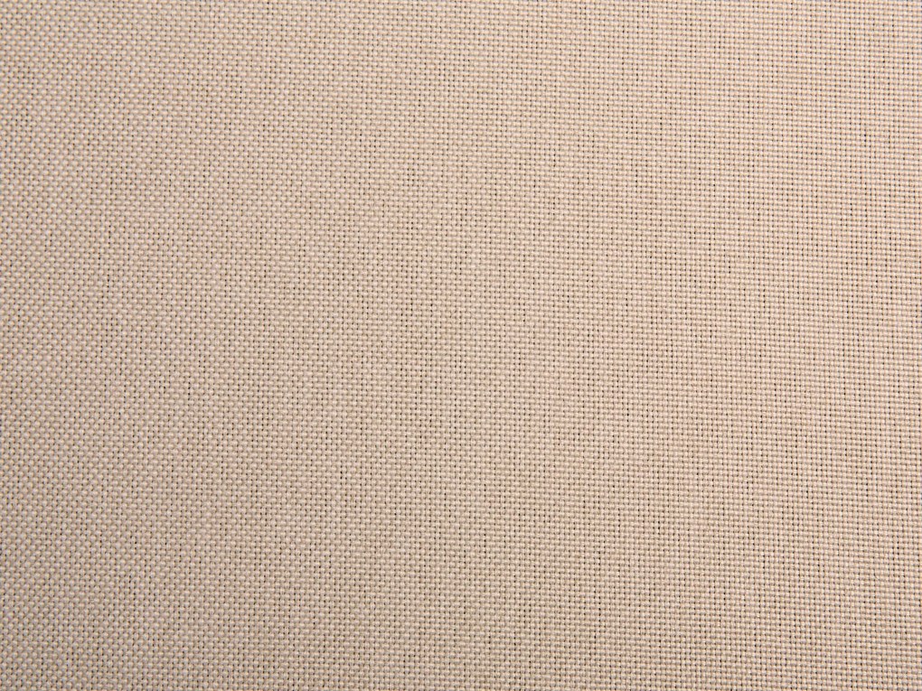 Cama de casal continental em tecido creme 180 x 200 cm PRESIDENT Beliani