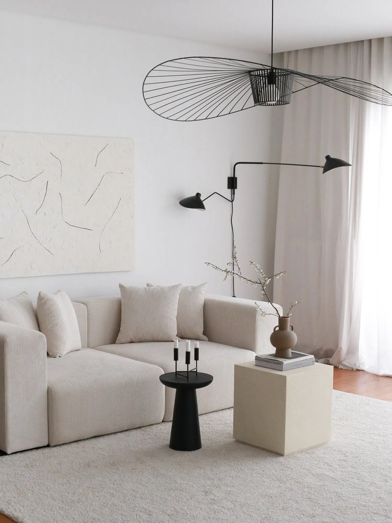 Sofá de 3 Lugares Yolo – Branco – 222x89x110 cm