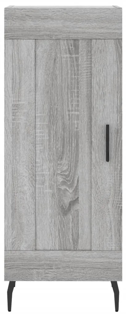 Aparador 34,5x34x90 cm derivados de madeira sonoma cinzento