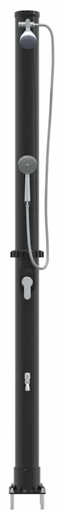 Chuveiro Solar Portátil com Cabeça de Chuveiro de Mão de 217 cm, 20 L