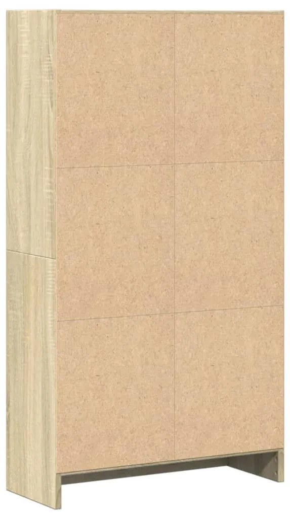 Estante 60x24x109 cm derivados de madeira carvalho sonoma