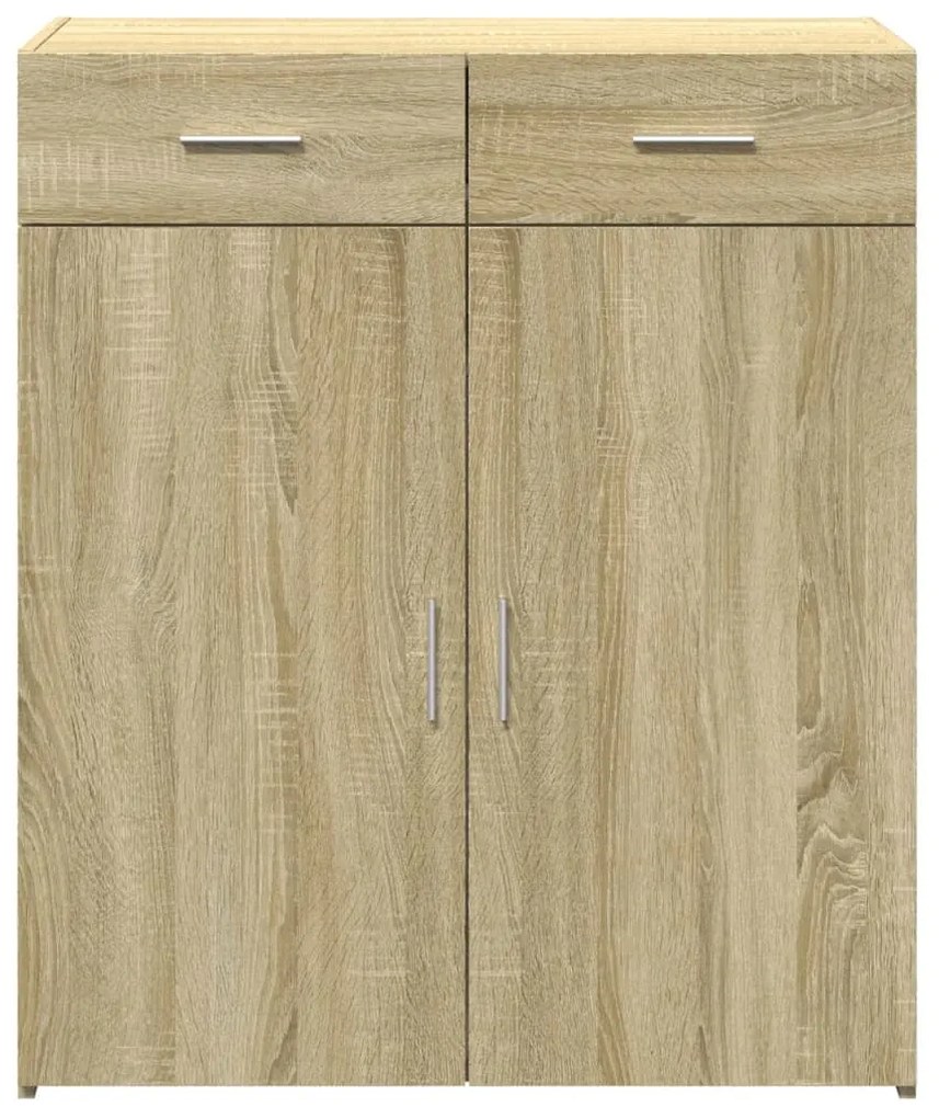 Aparador 80x42,5x93 cm derivados de madeira carvalho sonoma