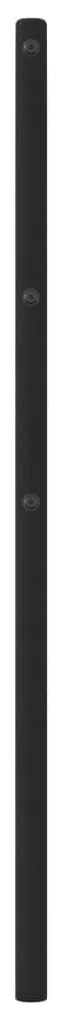 Cabeceira de cama 75 cm metal preto
