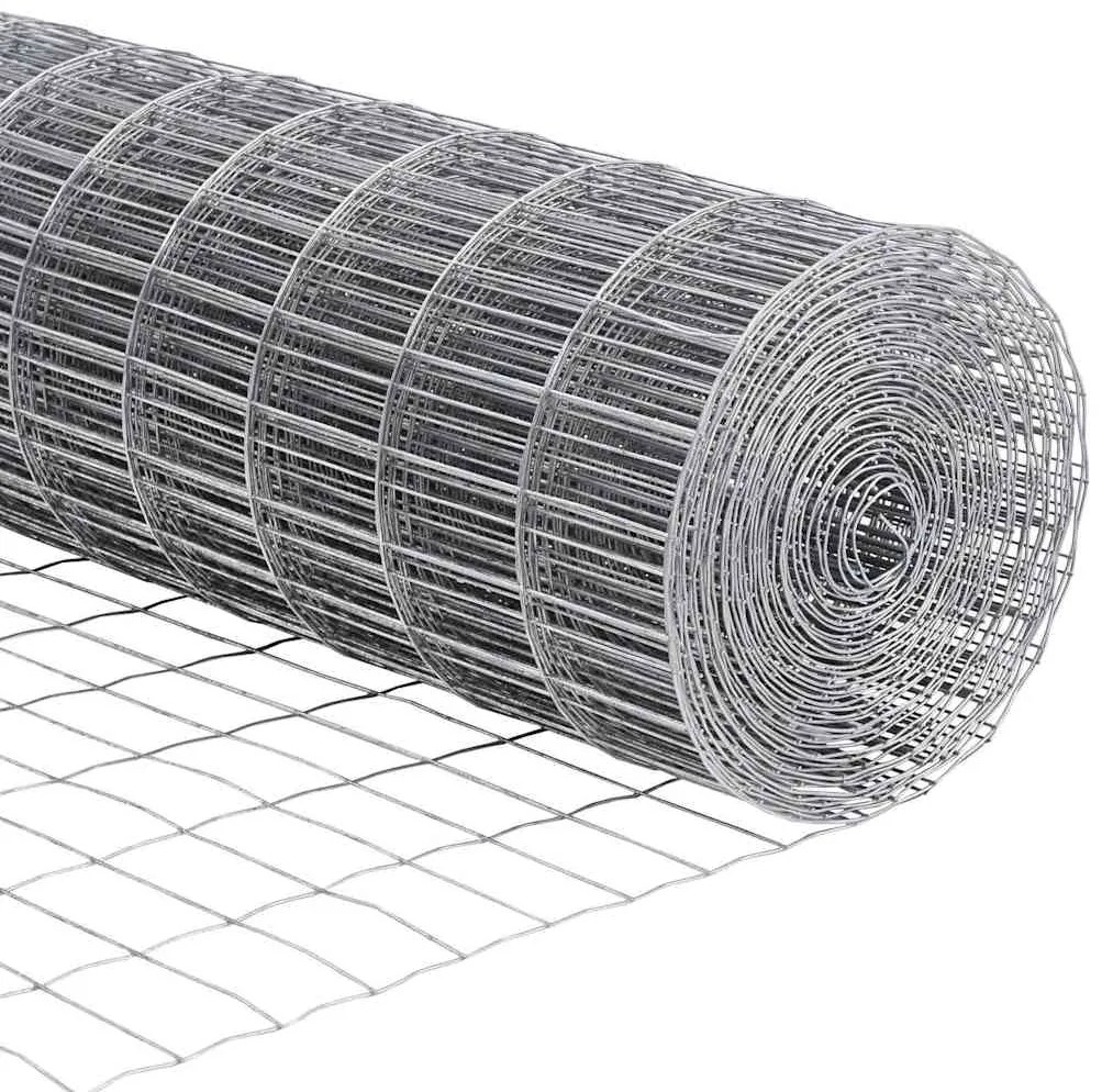 Cerca Euro com 7 postes de ponta 1,4 x 10m em aço galvanizado