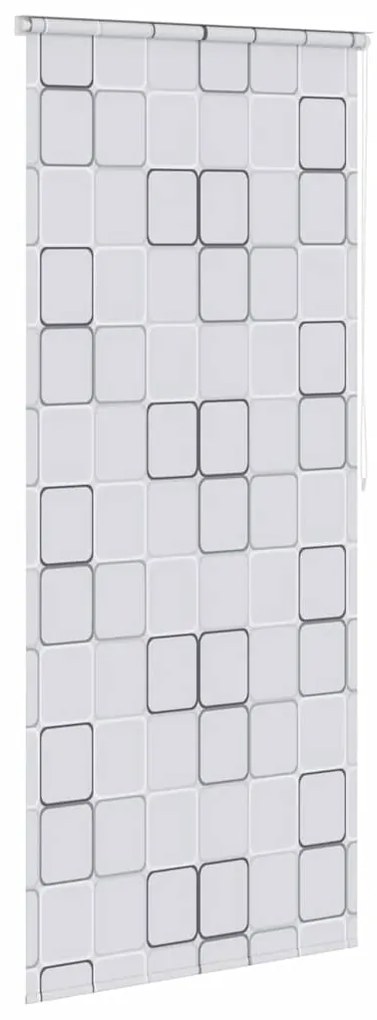 Estore de rolo para o duche 100x240 cm quadrados