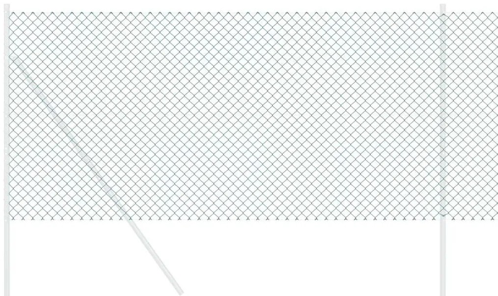Cerca Verde 25 x 1.4 m Aço