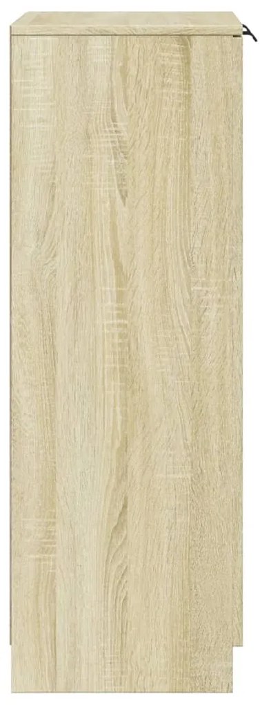 Sapateira 59x35x100 cm derivados de madeira cor carvalho sonoma