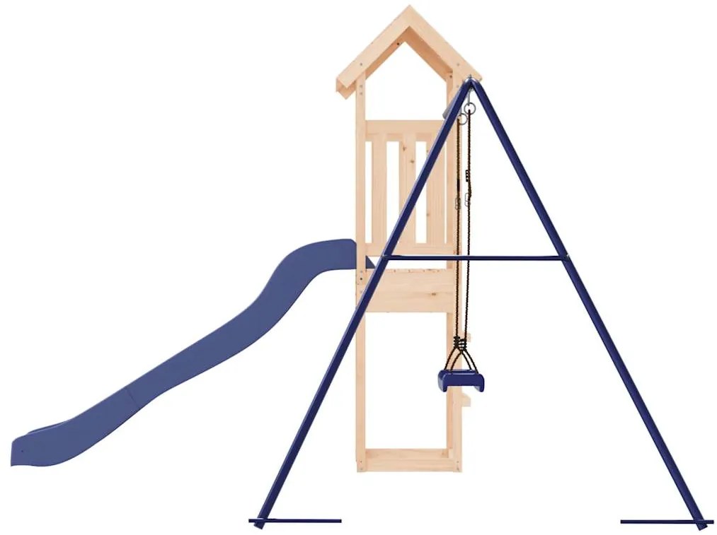 Conjunto de brincar p/ exterior madeira de pinho maciça