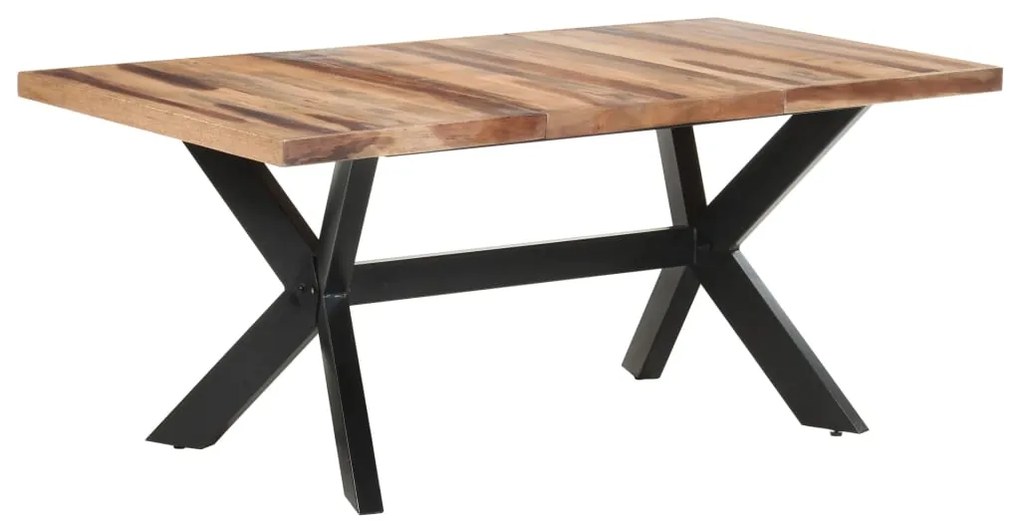 Mesa de jantar 180x90x75 cm madeira maciça c/ acabamento a mel