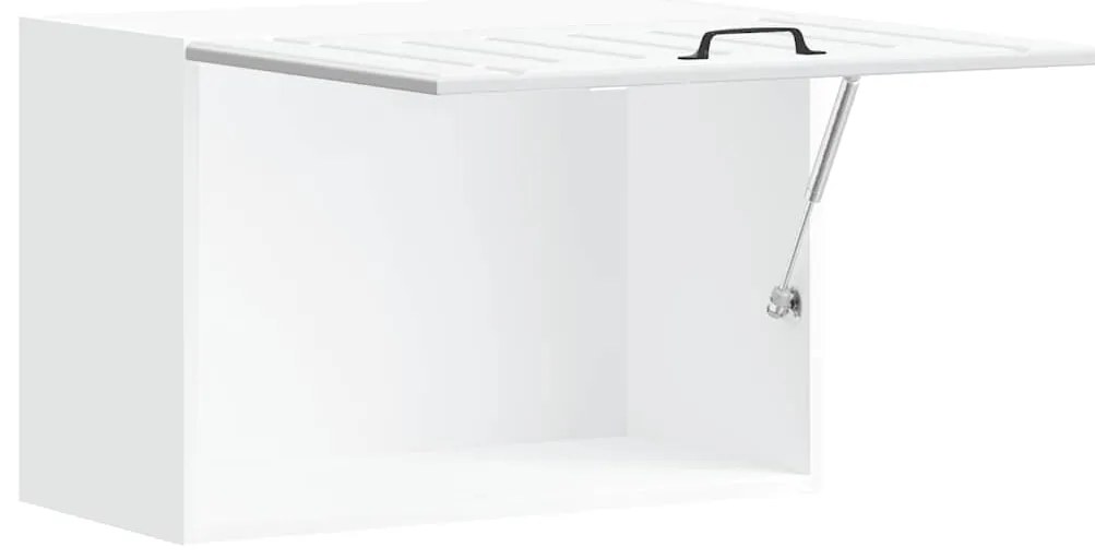 Armário de parede da cozinha Lucca derivados de madeira branco