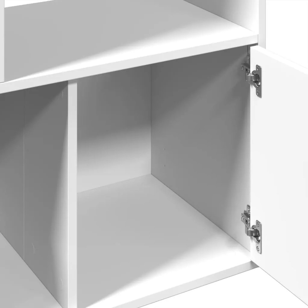 Estante 70x36x189 cm derivados de madeira branco