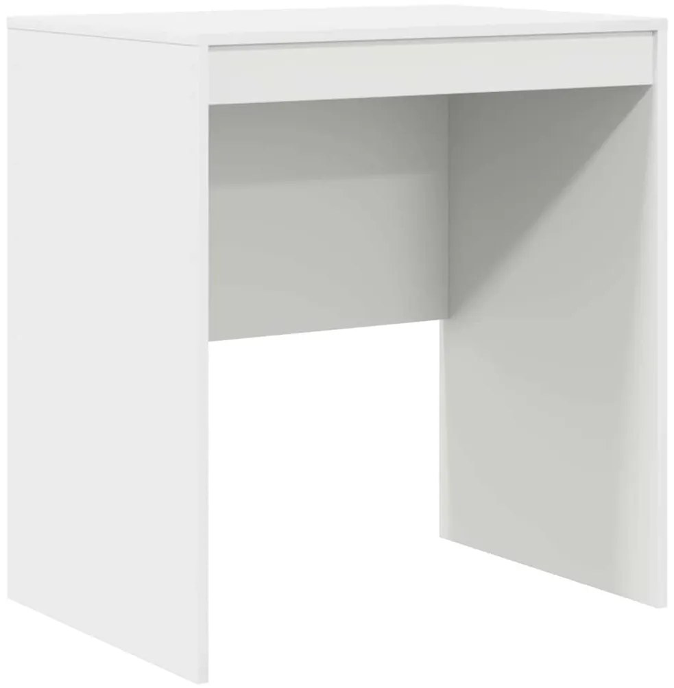 Mesa de Escrita Branca Madeira Engenhada 70 x 50 x 76 cm