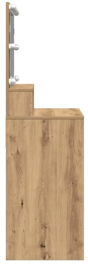 Mesa de vestir carvalho artisiano Aglomerado