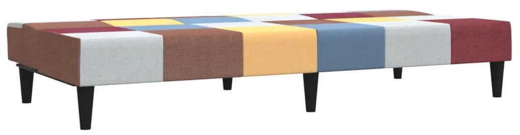 Sofá-cama de 2 lugares tecido