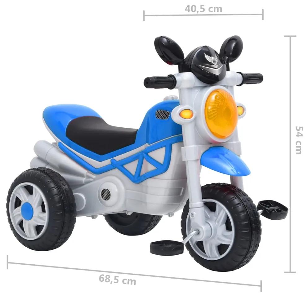 Triciclo infantil azul