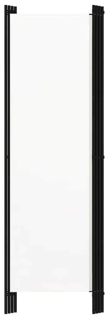Divisória de quarto com 4 painéis 200x180 cm branco