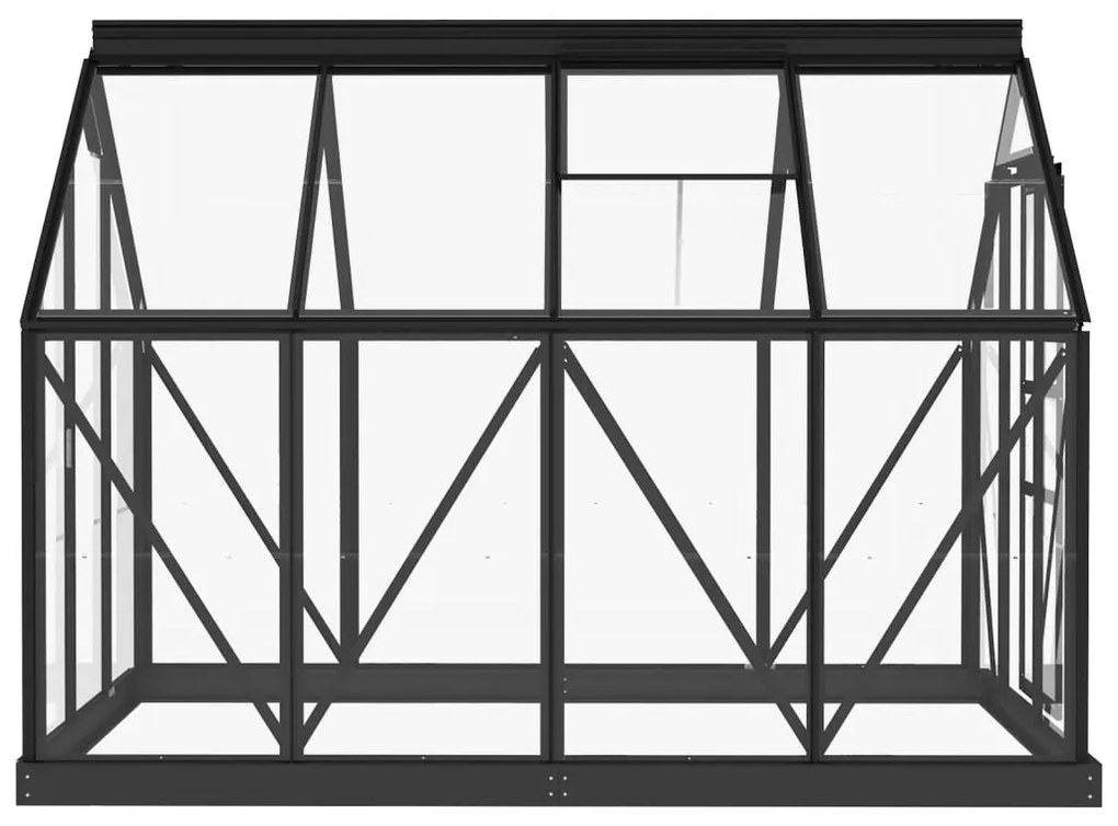 Estrutura substituição estufa 155x103x191 cm alumínio antracite