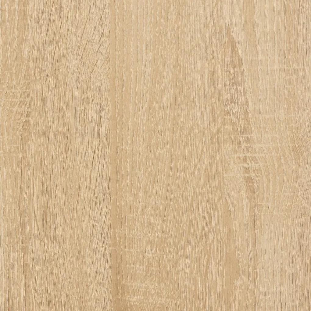 Mesa de centro 100x100x40 cm derivados madeira carvalho sonoma