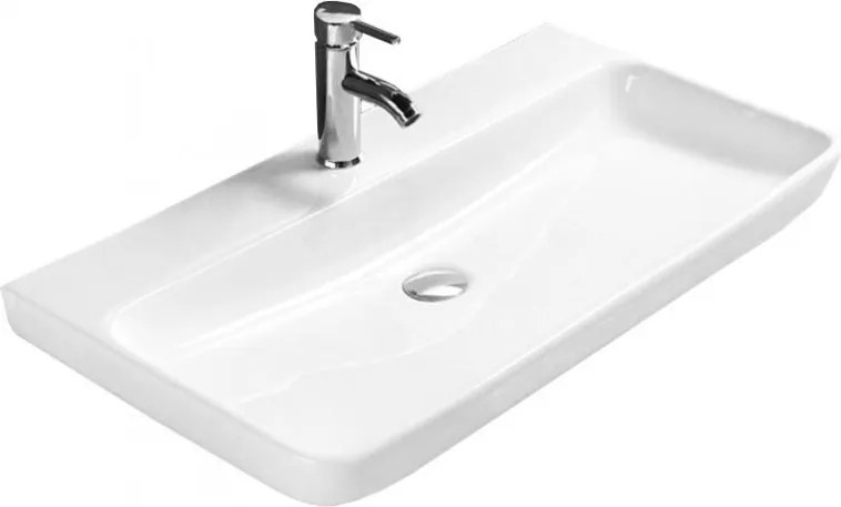Mexen Lili lavatório de bancada 81 x 47 cm, branco - 21138100