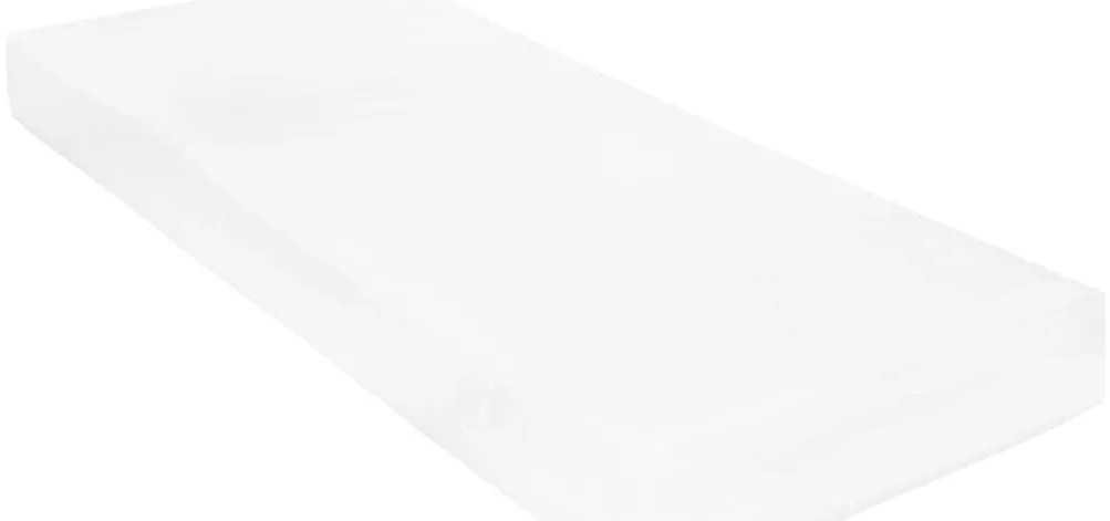 Sofá-cama com colchão 90x200 cm pinho maciço branco