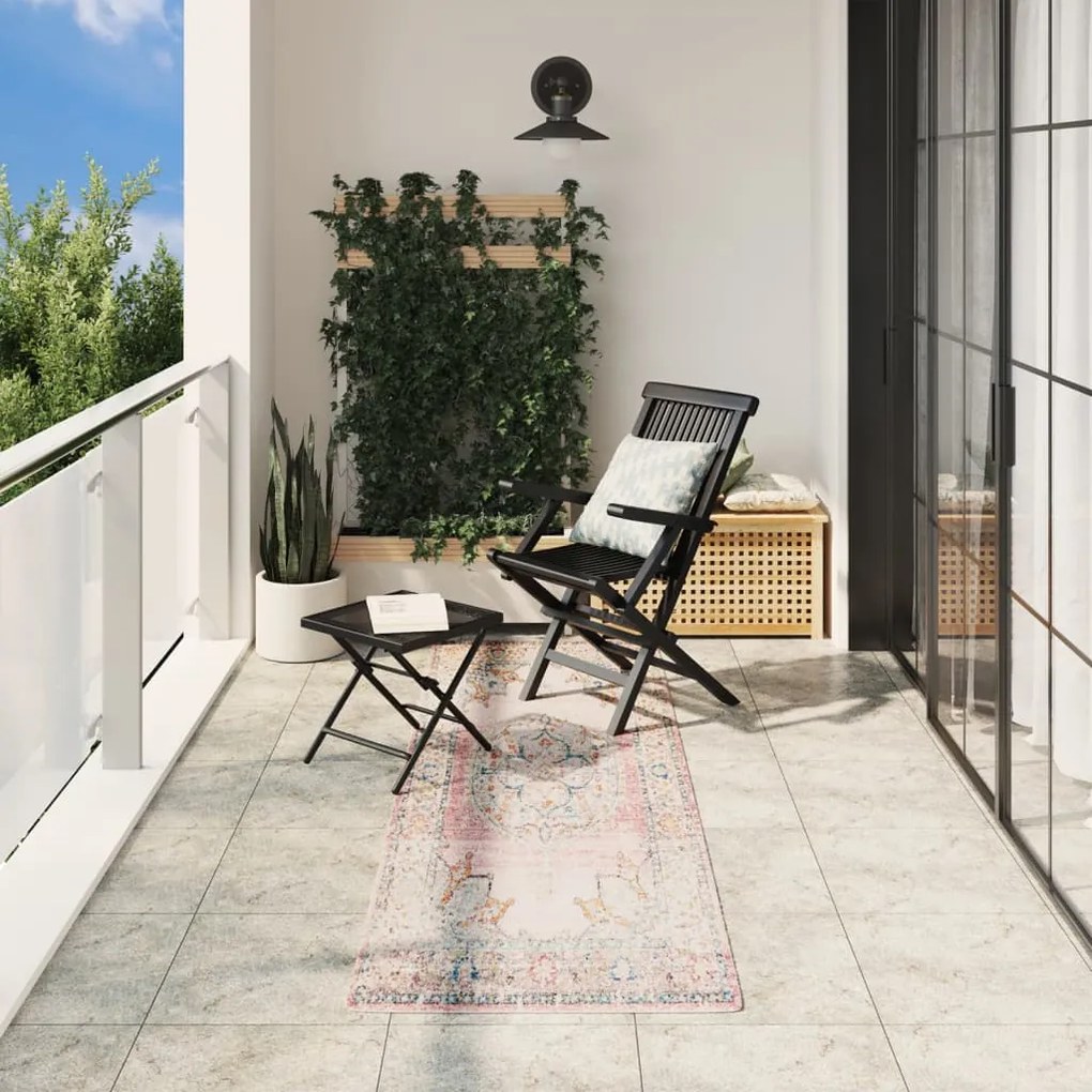 vidaXL Tapete de interior e exterior design vintage ARBIZU 80x250 cm
