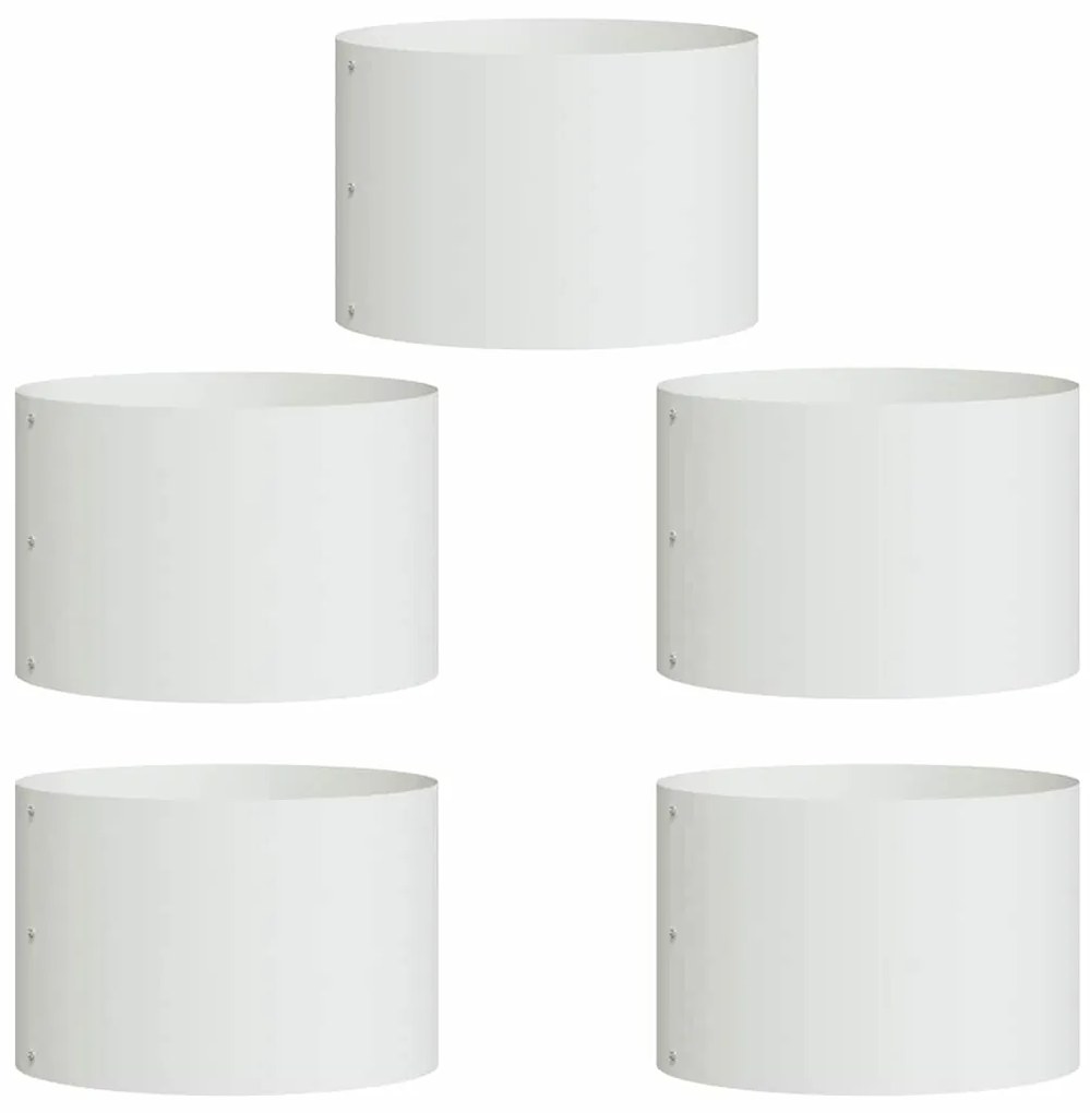 Vasos Cerâmicos Brancos Branco Cerâmica 30 cm de diâmetro