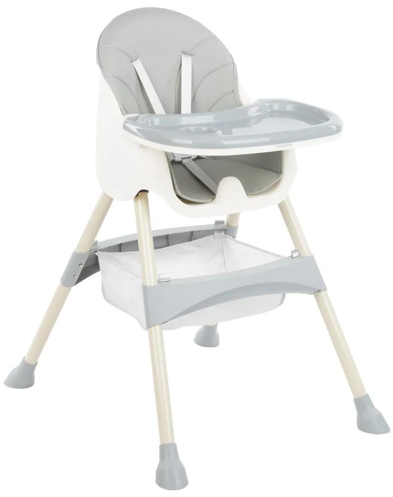 Cadeira refeição para bebé 2 em 1 Brie Cinzento 2023