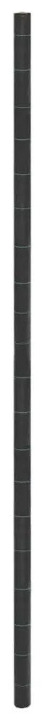 vidaXL Tela para ervas daninhas 4x10 m PP preto