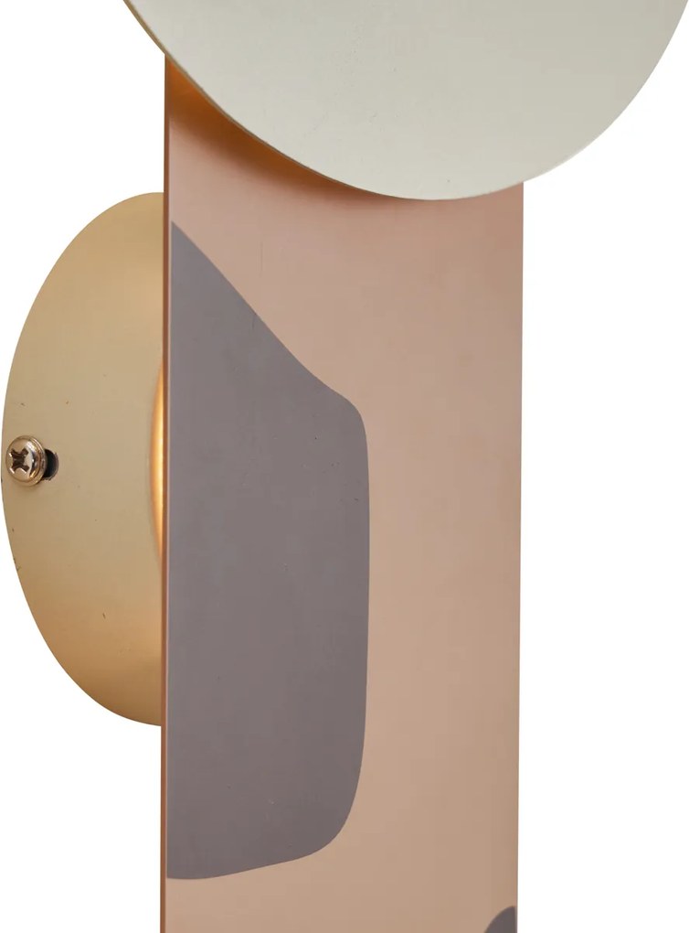 Candeeiro de parede infantil castanho com LED regulável em 3 níveis - Gigi a Girafa