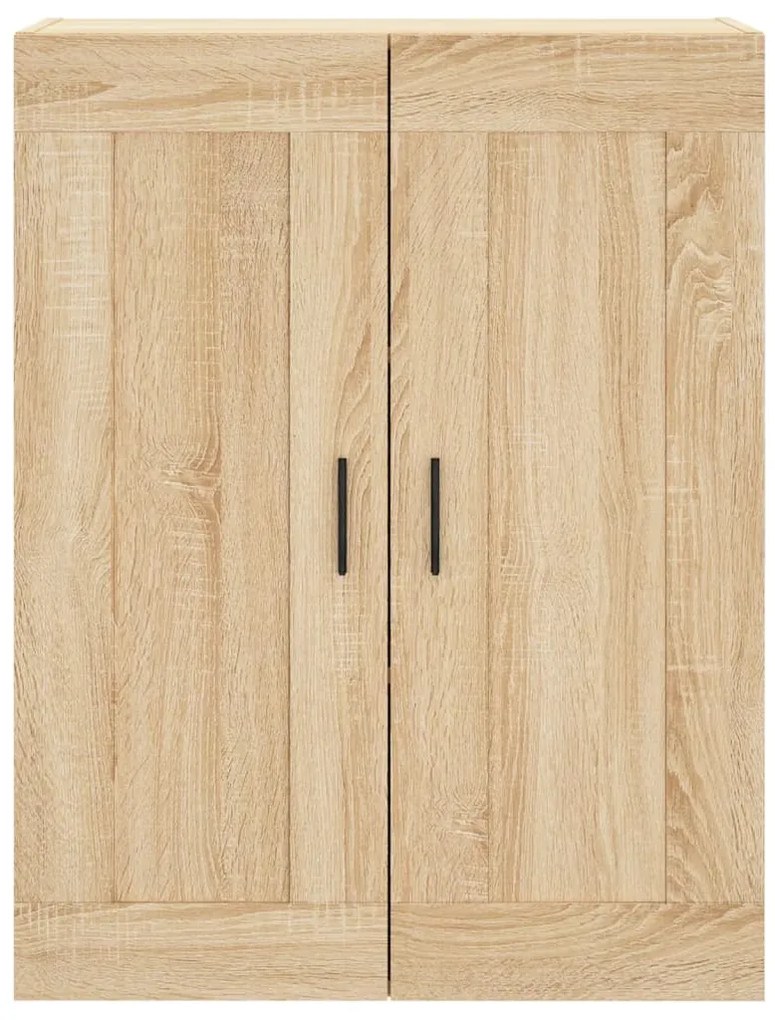 Armário alto 69,5x34x180 cm derivados de madeira cor sonoma