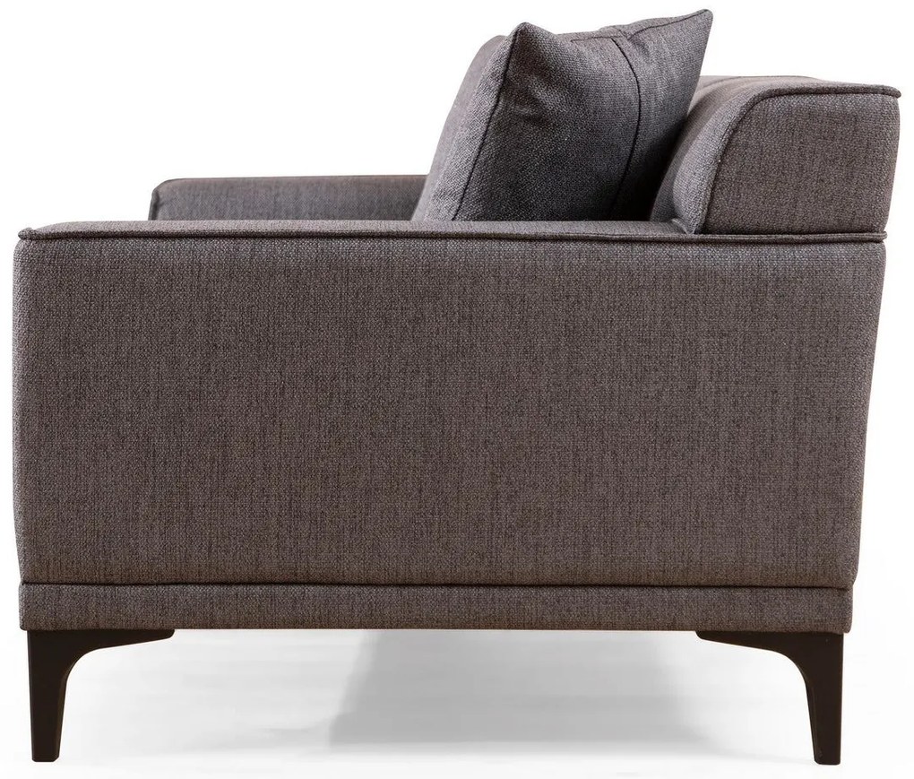 Sofá de 2 Lugares Petra – Antracite – 165x87x86 cm