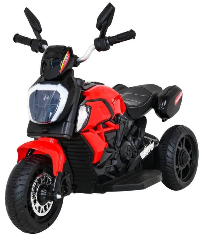 Mota elétrica para crianças 6V, Fast Tourist, 1,5 a 4 anos Vermelha