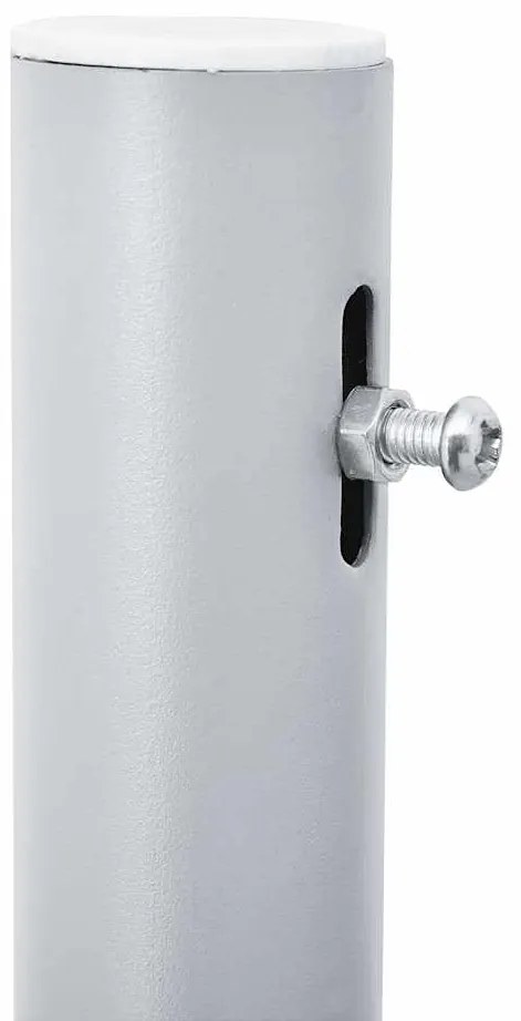 Toldo lateral retrátil para pátio 170x1200 cm castanho