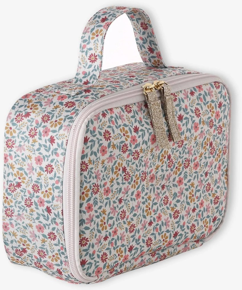 Lancheira personalizável em poliéster verde-salva