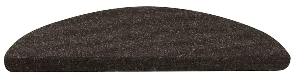 Tapetes de escada adesivos 20 pcs 65x22,5x3,5 cm antracite