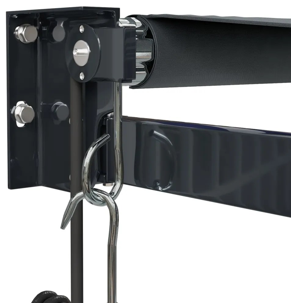 Toldo retrátil automático 3x2,5 m antracite