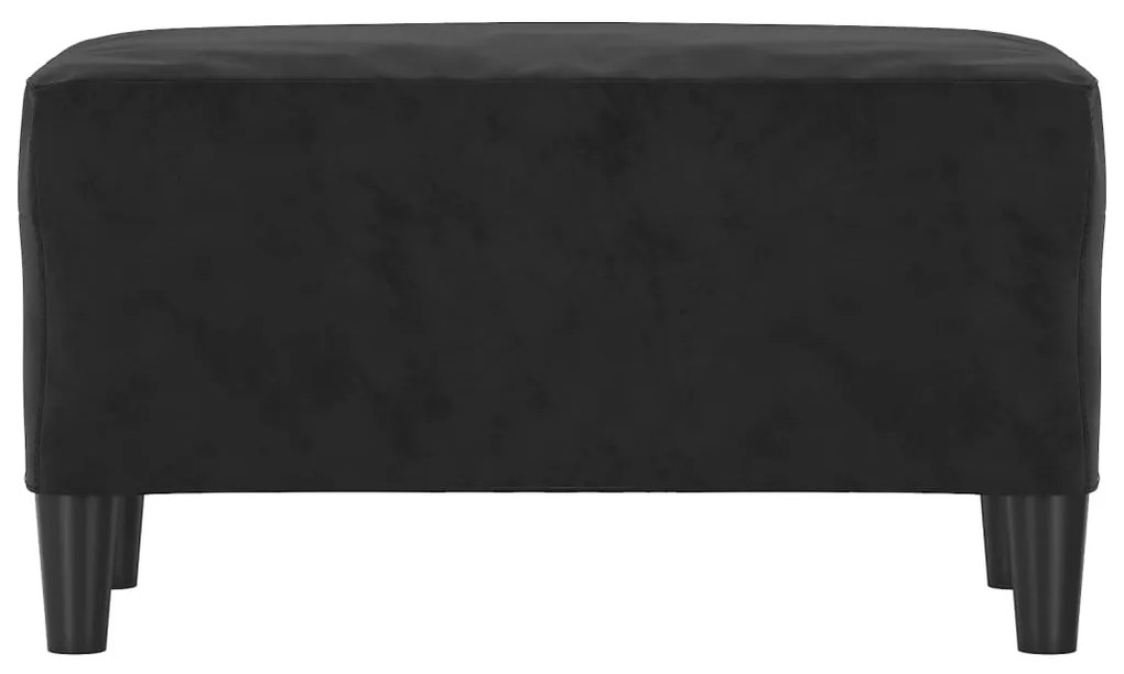 Banco 70x35x41 cm veludo preto