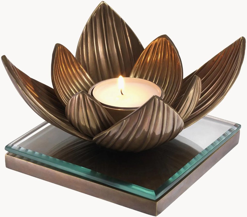Suporte para velas Lotus