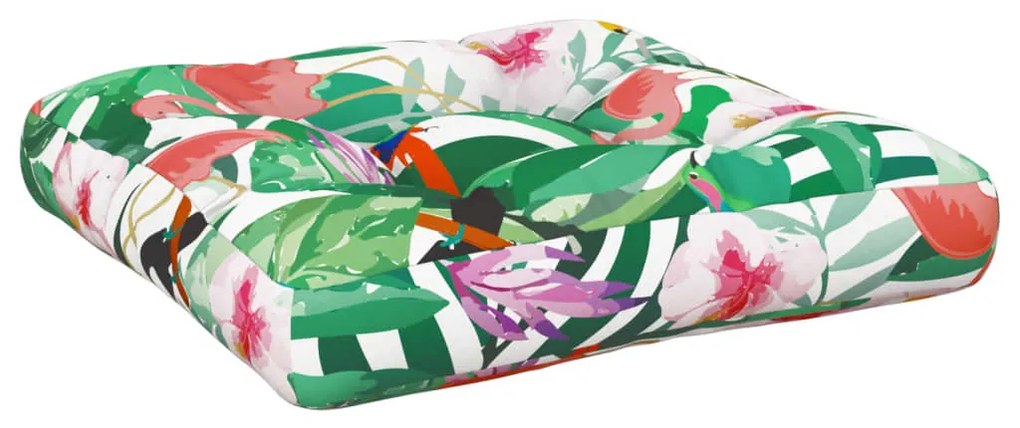 Almofadões para móveis de paletes 2 pcs tecido multicolor