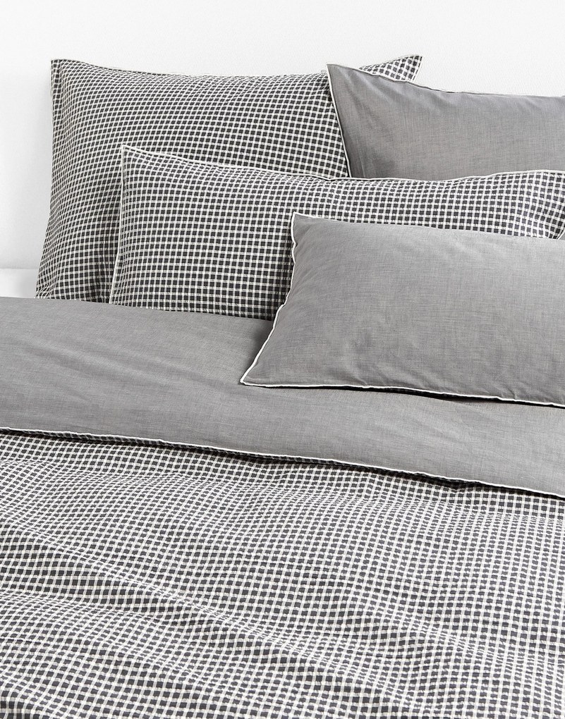 Capa de edredão em seersucker Davey