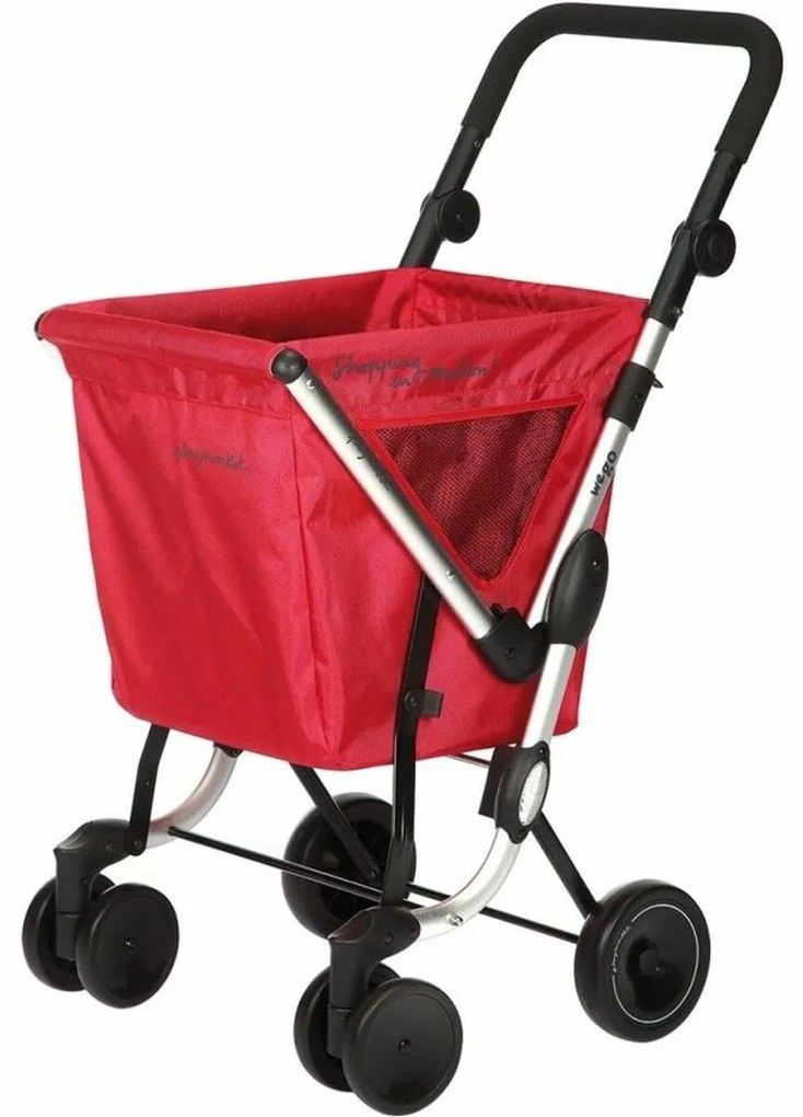 Carro de Compras Playmarket 24960C 353 WEGO Vermelho