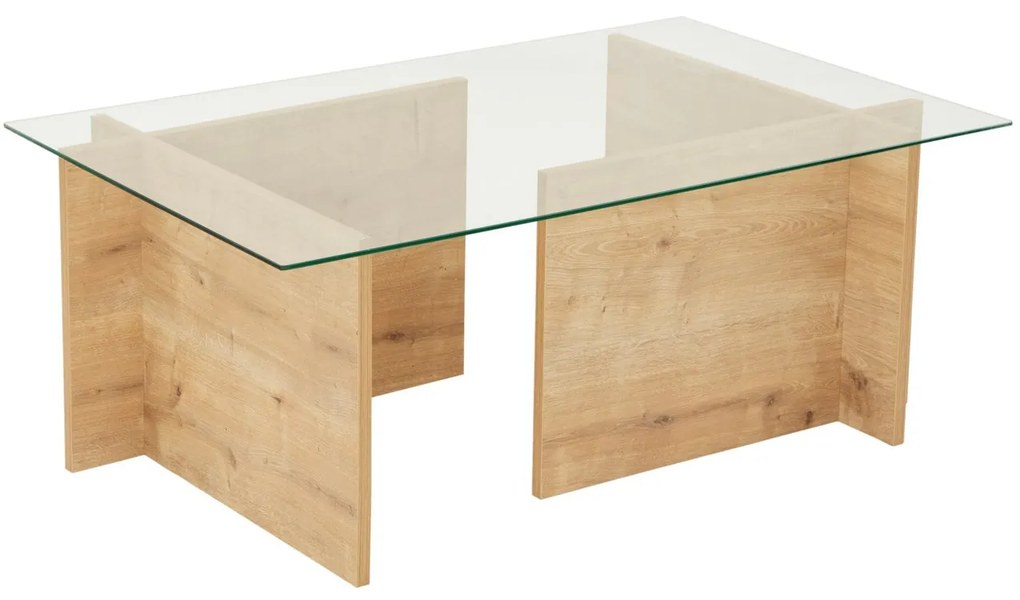 Mesa de Café Escape - Carvalho Safira - 105x40x65 cm