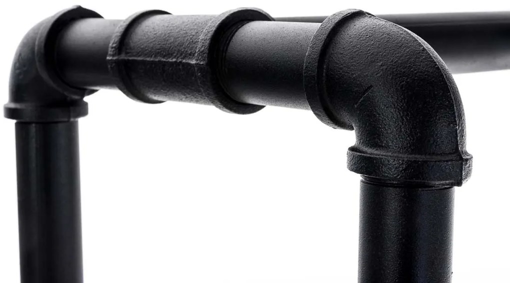 Suporte para lenha Forks 30 x 60 x 150 Preto