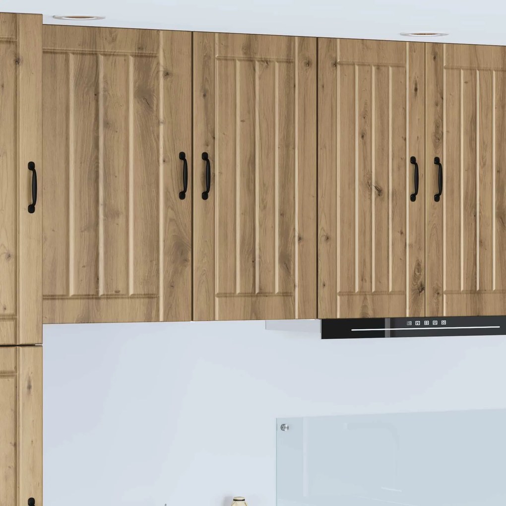 vidaXL Armário de Cozinha Carvalho Artesanal 40 x 31 x 80 cm