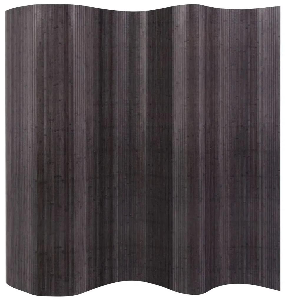 Biombos ou Divisória de Sala 250x165 cm Bambu Cinzento