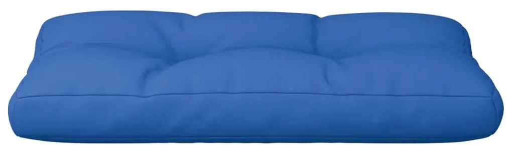 Almofadão para sofá de paletes 80x40x12 cm tecido azul real