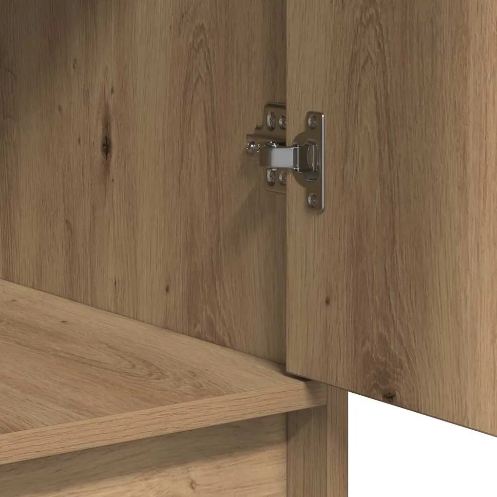 Sideboard vidaXL Artisan Carvalho 40x41x75 cm Madeira engenheirada