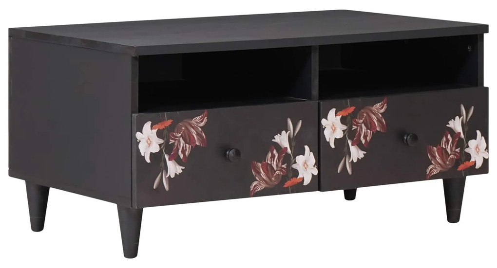 vidaXL Mesa de centro com gaveta Multicolor 80 x 54 x 40 cm